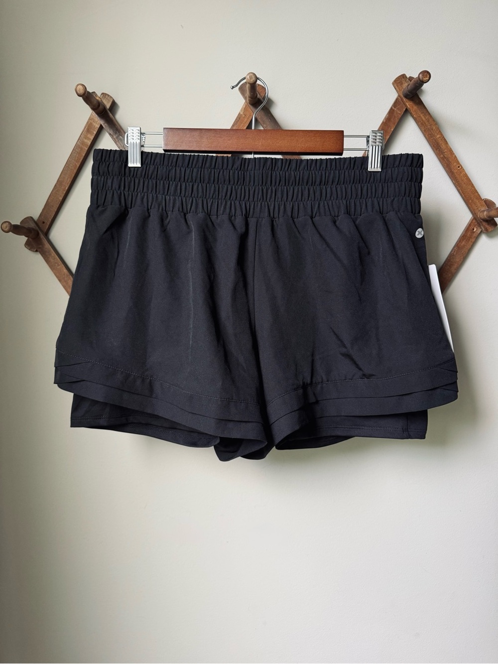 RBX Active Women’s Black High-Waisted Active Shorts Size Large